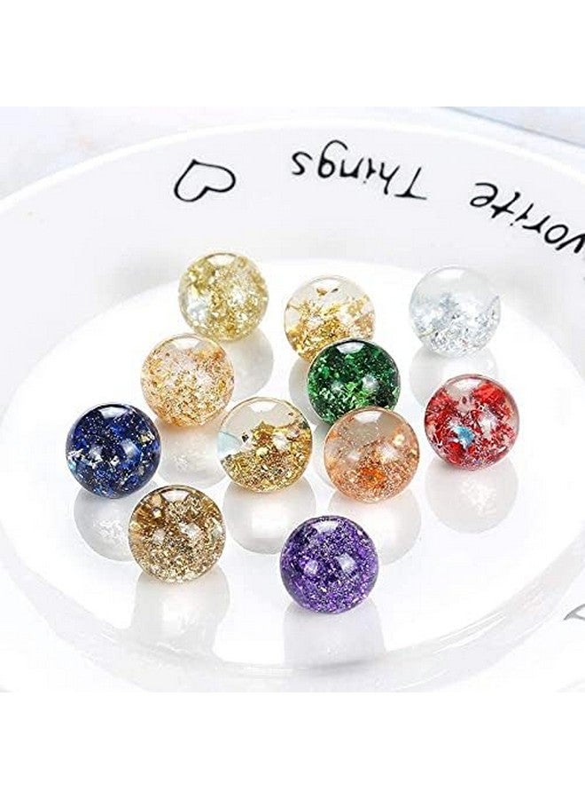 FAMEZA 48 Bottles/Box DIY Nail Resin Glitter Sequins Crystal UV Epoxy Jewelry Making Mold Filler 3D Nail Art Tips Decoration(Multicolors) - Image 5