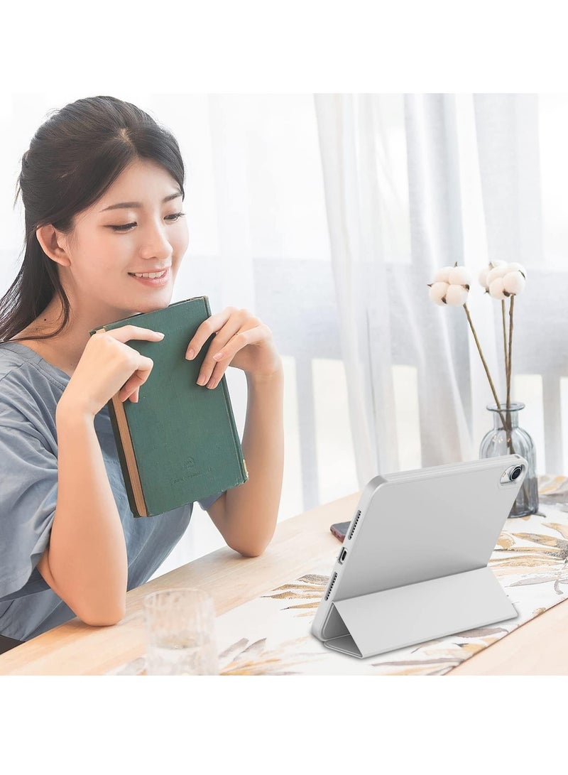 TIGER NEW Smart Case with Pencil Holder Compatible with iPad Mini 6, Trifold Stand Smart Case with Soft TPU Back, Auto Wake/Sleep, Dust Proof & Anti-Fingerprint, Heavy Duty Protection - Image 3