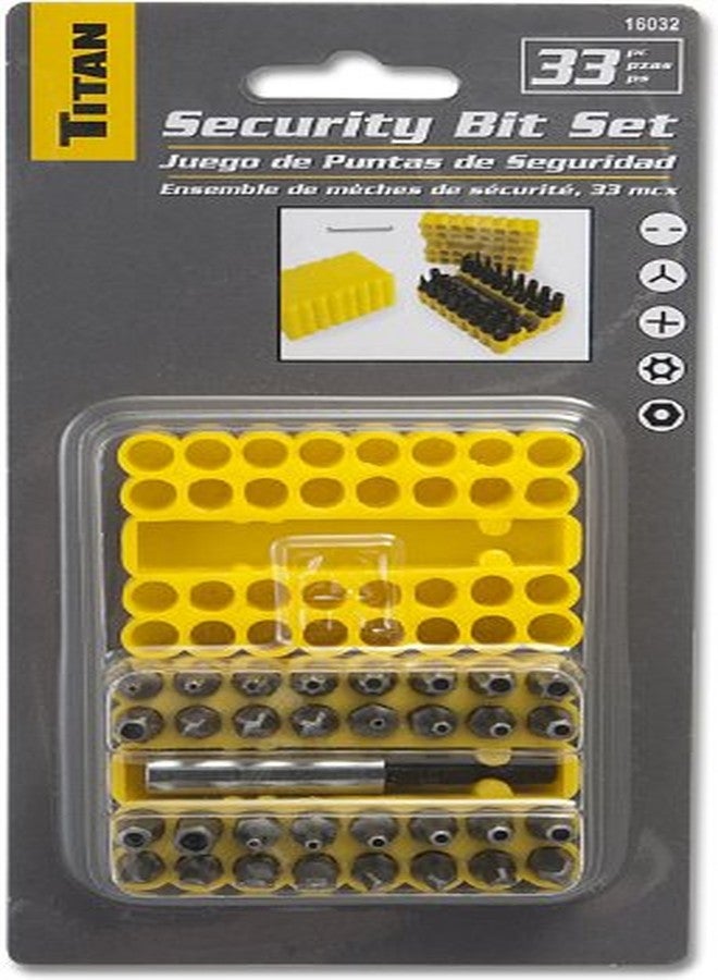 Titan 16032 Security Bit Set - 33 Piece - Image 2
