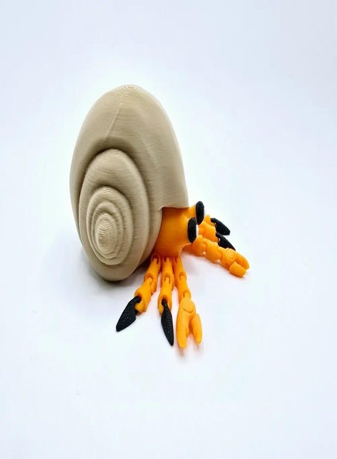 3D CRAFT 3D Printed Articulated Spider Toy (Hermit Crab Fidget Toy) - Image 2