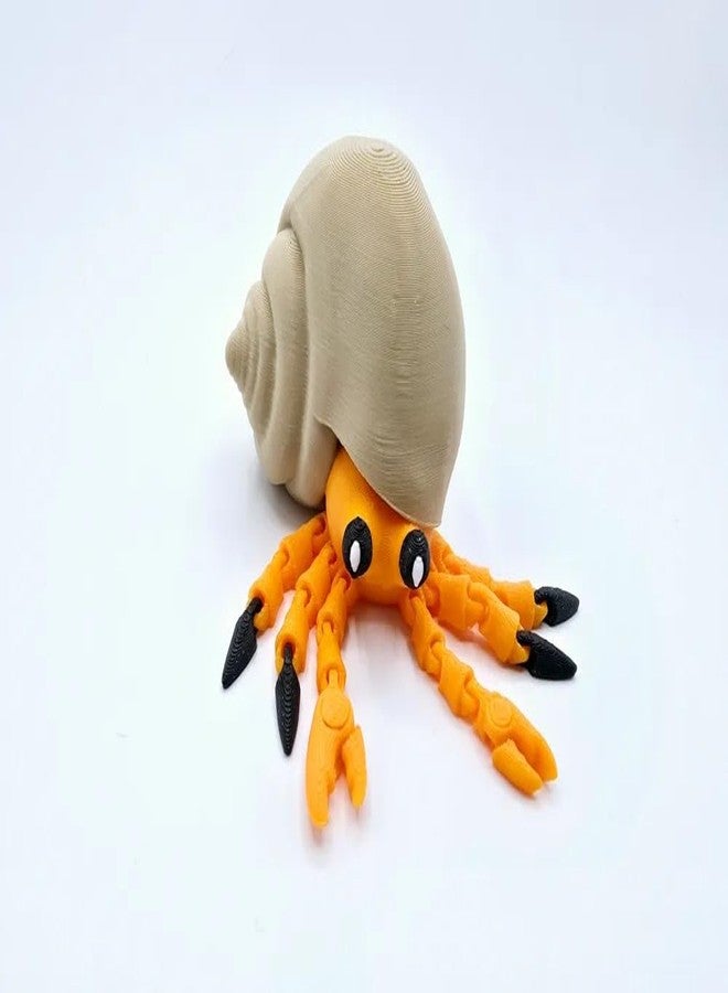3D CRAFT 3D Printed Articulated Spider Toy (Hermit Crab Fidget Toy) - Image 1