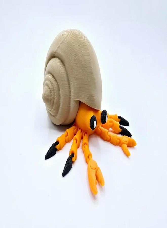 3D CRAFT 3D Printed Articulated Spider Toy (Hermit Crab Fidget Toy) - Image 3