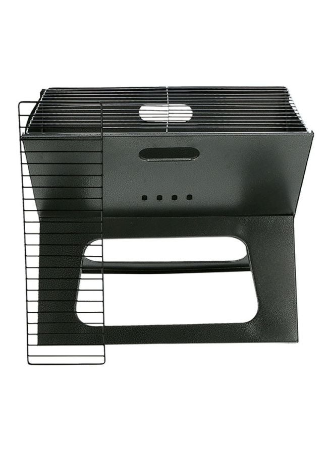 Royalford Foldable Barbeque Charcoal Grill Black 48x31x39cm - Image 4