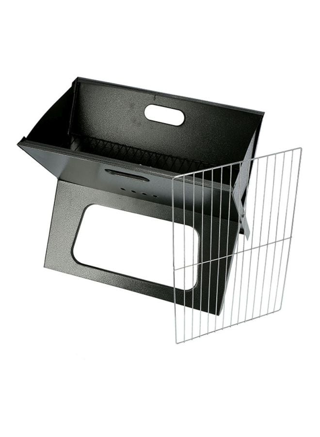 Royalford Foldable Barbeque Charcoal Grill Black 48x31x39cm - Image 3