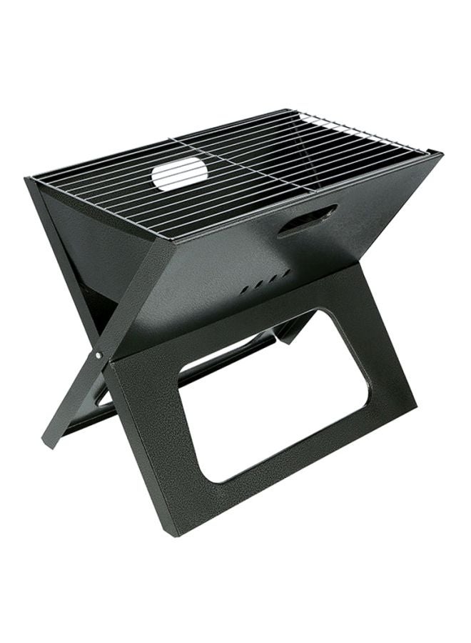 Royalford Foldable Barbeque Charcoal Grill Black 48x31x39cm - Image 1
