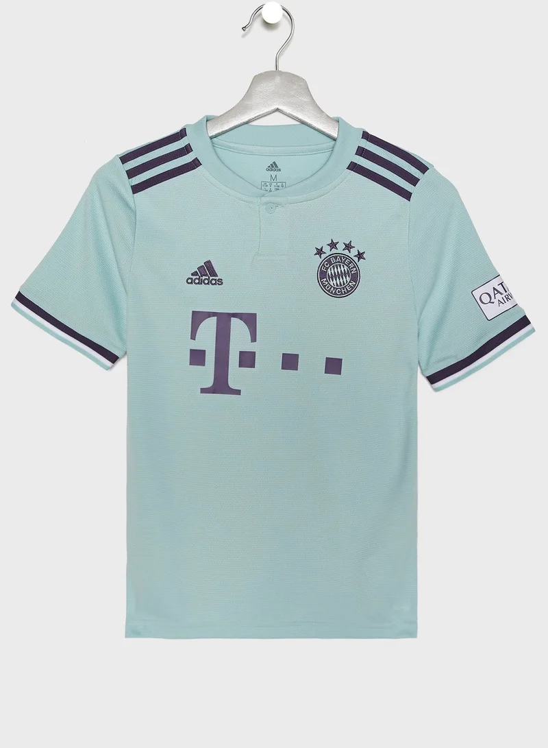 Adidas Youth FC Bayern 18/19 Away Jersey