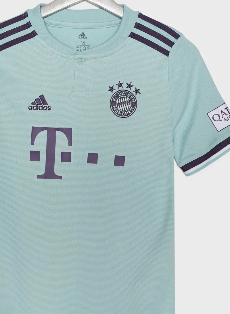 Adidas Youth FC Bayern 18/19 Away Jersey