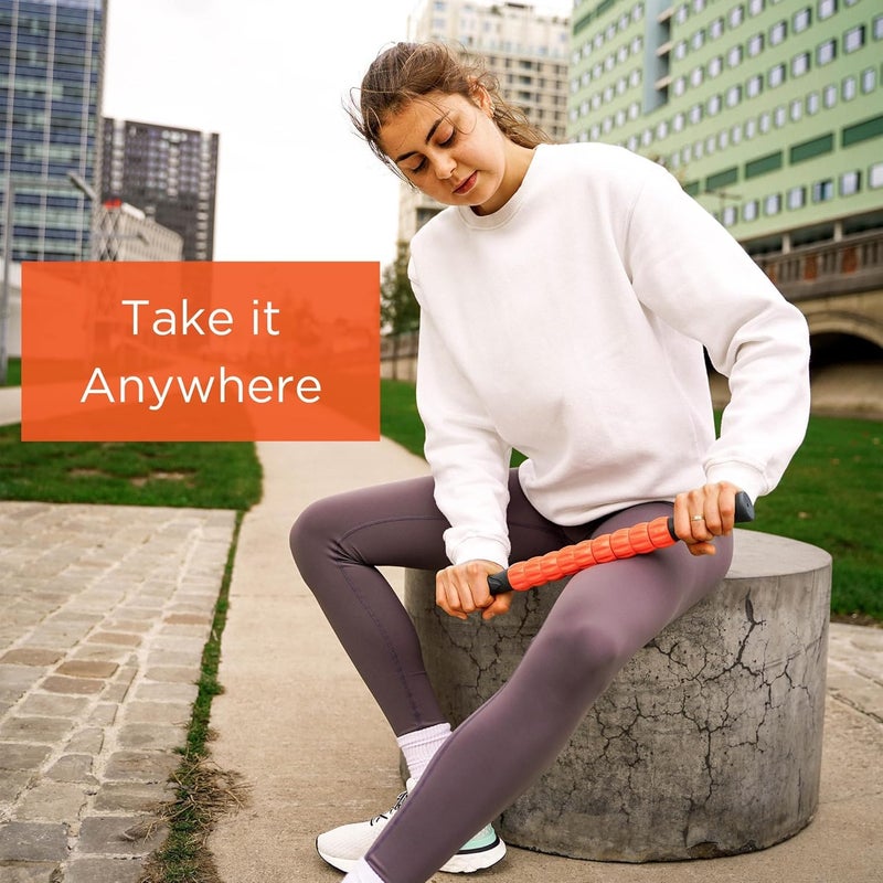 Bodylastics عصا تدليك الأنسجة العميقة لتخفيف آلام العضلات، التقلصات، والشد للسيقان، الظهر، الكتفين والساقين - Image 5