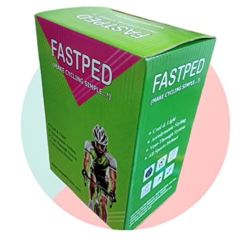 FASTPED Bicycle Helmet with Adjustable Lightweight Bike Helmet (Black with white dotes) - Image 5