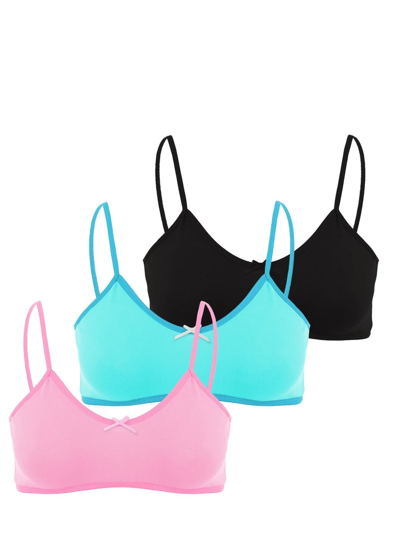 Mesery Bundle Of Three Solid Bra - For Women  - Image 1