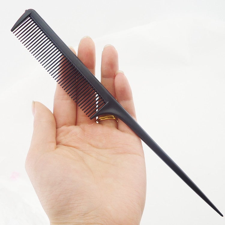 Generic Professional Hair Styling Tail Comb Black 