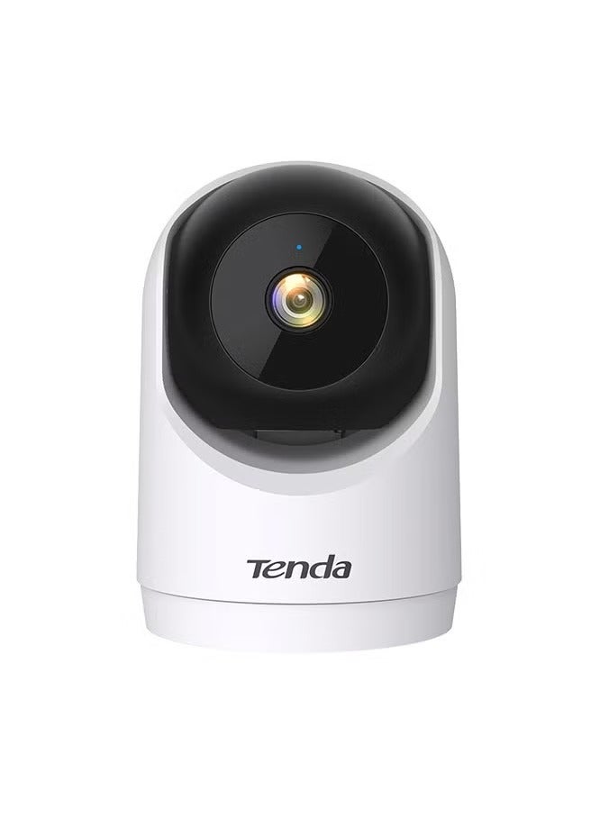 تيندا TENDA CP3 كاميرا واي فاي ذكية بزاوية 360 درجة وكاميرا قابلة للإمالة الكشف عن الإنسان، تتبع ذكي ميكروفون ومكبر صوت مضمن في الكاميرا، وضع الخصوصية، رؤية ليلية 3 ميجا بكسل 2K - أبيضل - Image 2