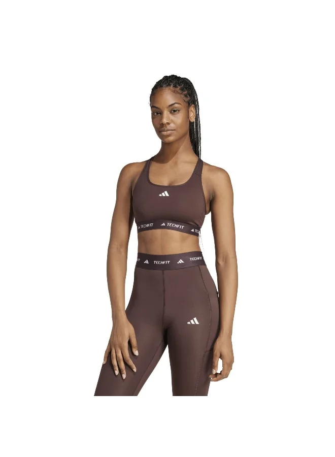 Adidas Tf Ms Bra Brown Training Bra 2XSB