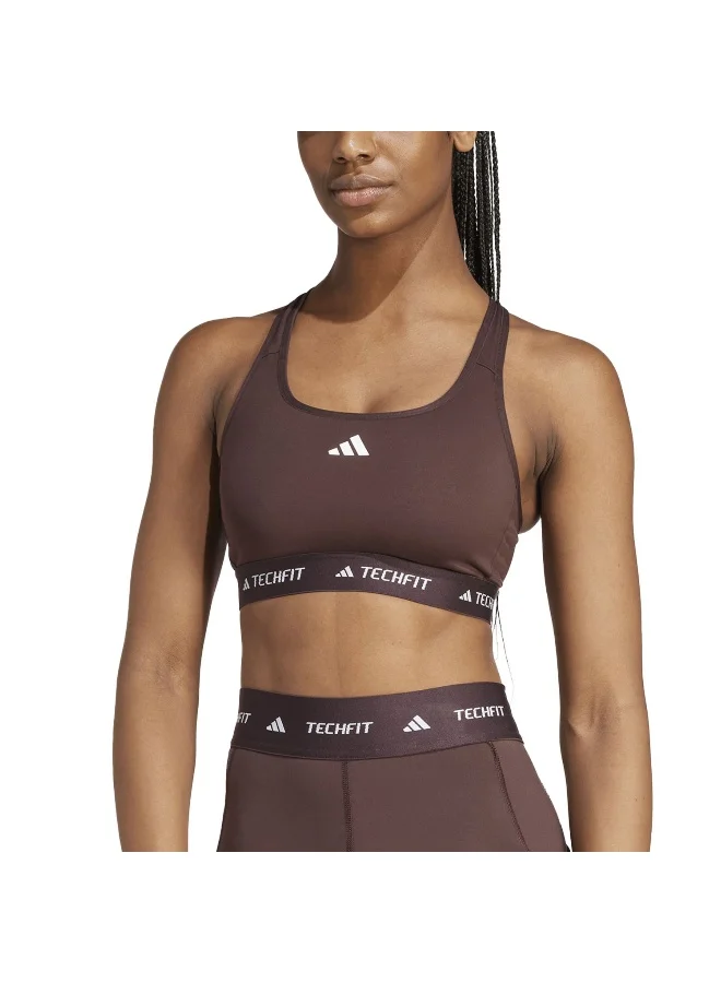 Adidas Tf Ms Bra Brown Training Bra 2XSB