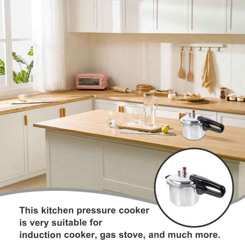 High Pressure Cooker 6L Rapid Heat Conduction For Gas And Electric Stoves Compact Design - Image 5