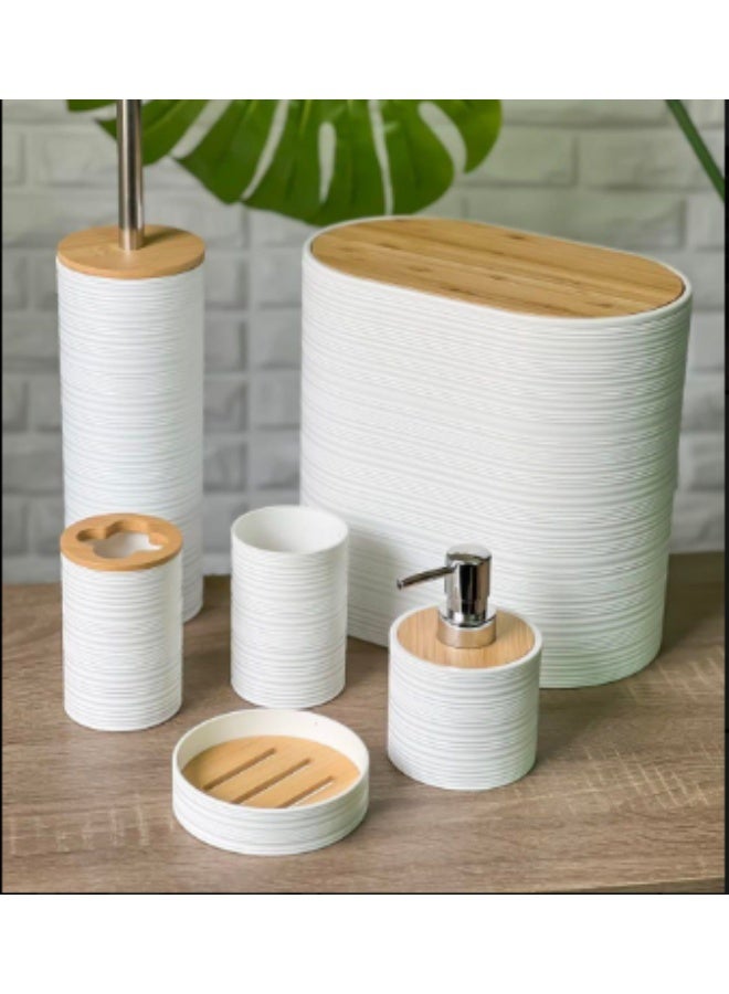 6-piece bathroom set