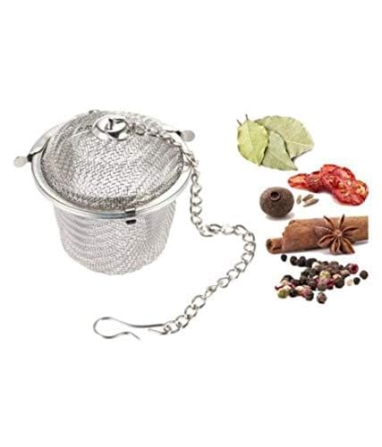 MFH Stainless Steel Spice Tea Filter Herbs Locking Infuser Mesh Ball and Unicorn Eye Mask Pack 1 of Sleep Mask for Girls Blindfolded Eye Mask for Women Pack of 2 Random Colour Designe Combo  - Image 4