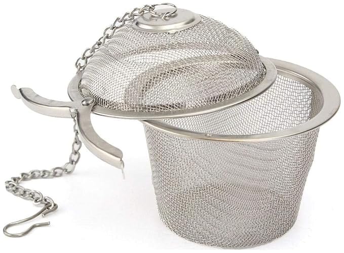 MFH Stainless Steel Spice Tea Filter Herbs Locking Infuser Mesh Ball and Unicorn Eye Mask Pack 1 of Sleep Mask for Girls Blindfolded Eye Mask for Women Pack of 2 Random Colour Designe Combo  - Image 5