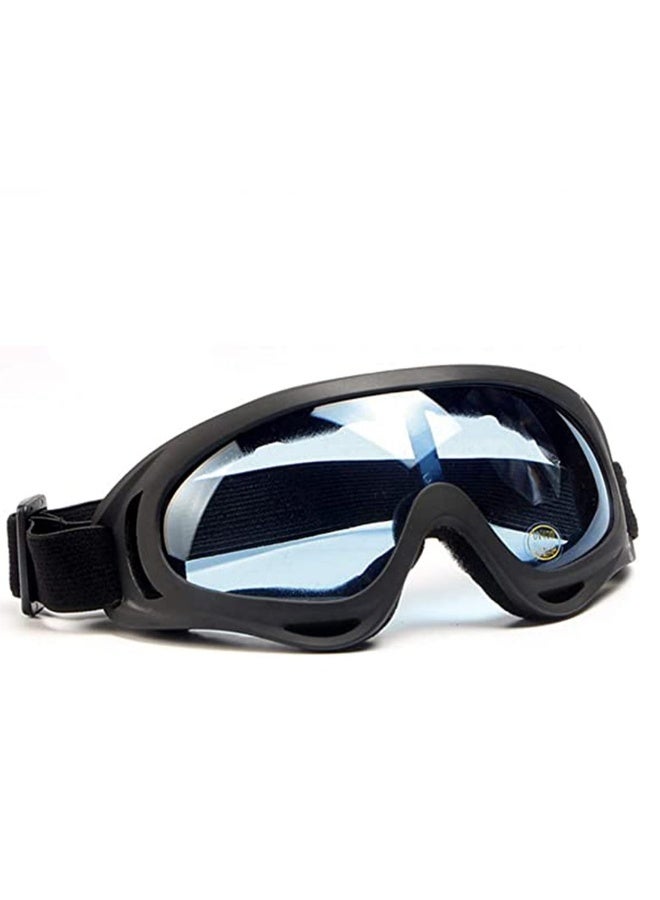 Generic Motorcycle Goggles, Airsoft Goggles for Men Women Uv400 Protective Windproof Dustproof Ski Goggles Safety Goggles, Anti-glare Coating Coating Sturdy Pc Lens Reduce Glare Improve Vision - Image 1