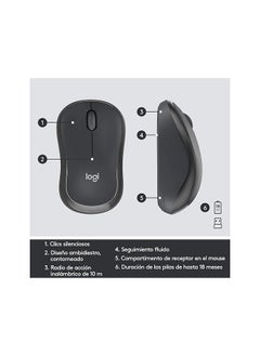 Logitech MK295 Silent Wireless Keyboard Mouse Set Combo (Black) - pzsku/ZFD25C83FC0BCF122625CZ/45/_/1736934912/c413dac8-8c3d-4054-9683-d29874e80eca