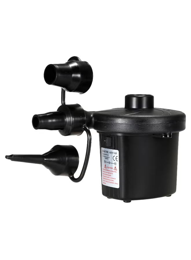 TNGames Black Household Mattress Electric Air Pump, 2-in-1 Inflator & Deflator, Compatible with Multiple Inflatable Items - Image 2