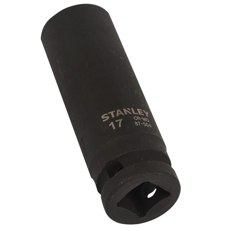 Stanley STANLEY STMT875048B 12inch 17mm ChromeMolybdenum Steel Impact Deep Socket Black  - Image 4