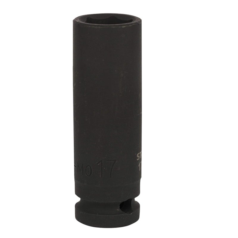 Stanley STANLEY STMT875048B 12inch 17mm ChromeMolybdenum Steel Impact Deep Socket Black  - Image 2