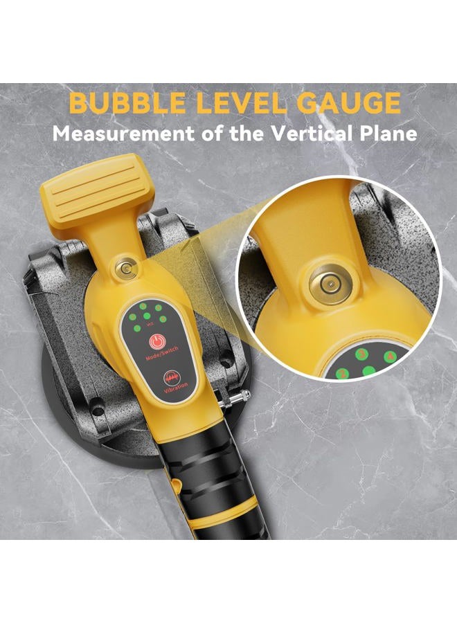 Samvinor Tile Vibration Tool for Dewalt 20V Battery, Cordless Tile Vibration Leveling Machine with 5 Adjustable Speed, Tile Suction Cup Oscillating Tools, Lock Design, for Floor Wall (Battery Not Included) - Image 4