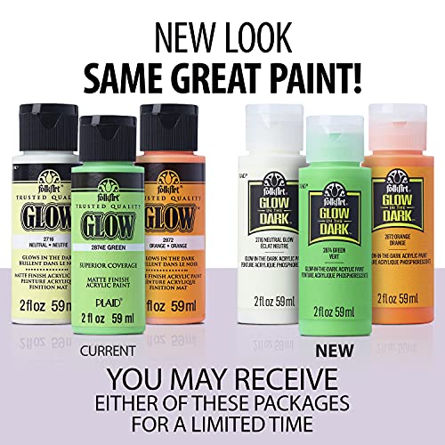 FolkArt 2716 Acrylic Dark Paint, Neutral Glow - Image 2