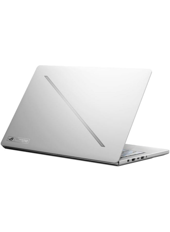 أسوس ROG Zephyrus G14 Gaming Laptop -  AMD Ryzen AI 9 HX 370, 32GB, 2TB, 14 Inch OLED 3K 120Hz, GeForce RTX 5080 16GB, Wi-Fi 7, Windows 11 Pro,   + Life Time Office 2024 English Platinum White - Image 4