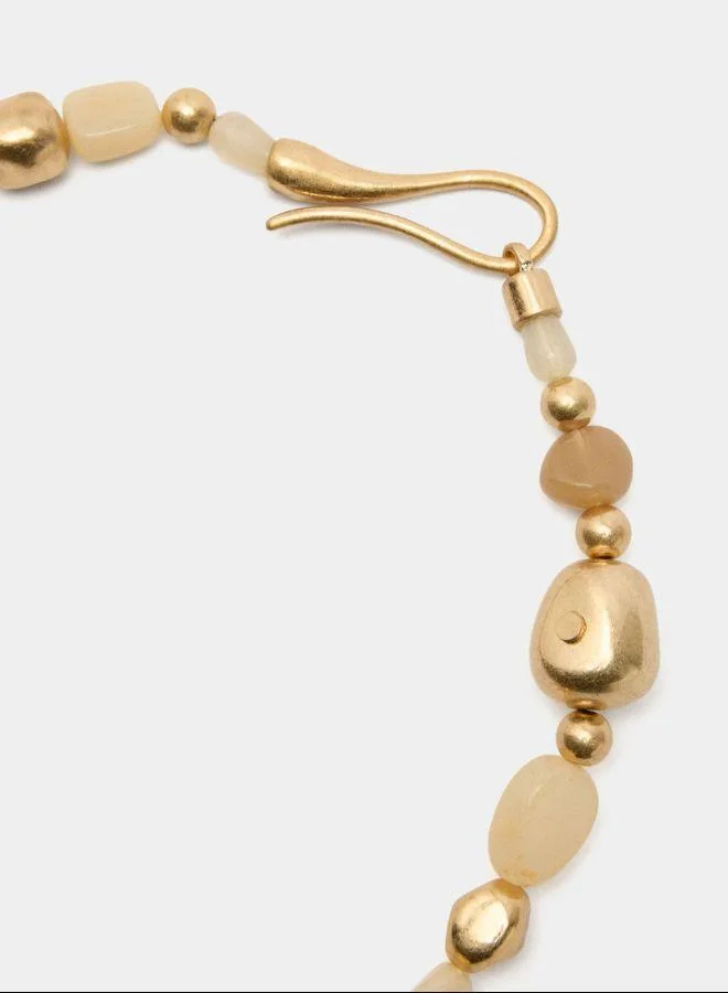 PARFOIS Multicolour Short necklace with beads Multicolor for Women | Best Price UAE