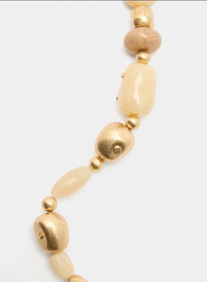 PARFOIS Multicolour Short necklace with beads Multicolor for Women | Best Price UAE