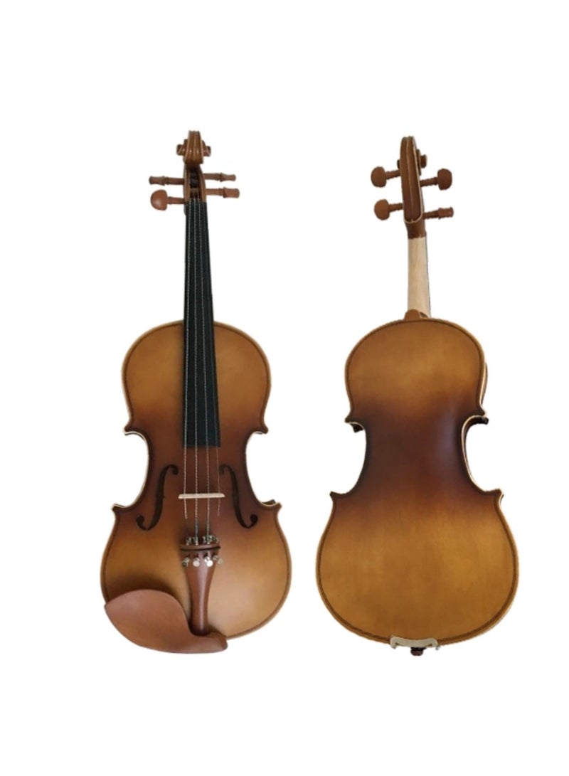 Megarya 4/4 Antique Violin Gold Lacquer Finish With Solid Wood Professional Sound For All Types Of Violinist  - Image 2