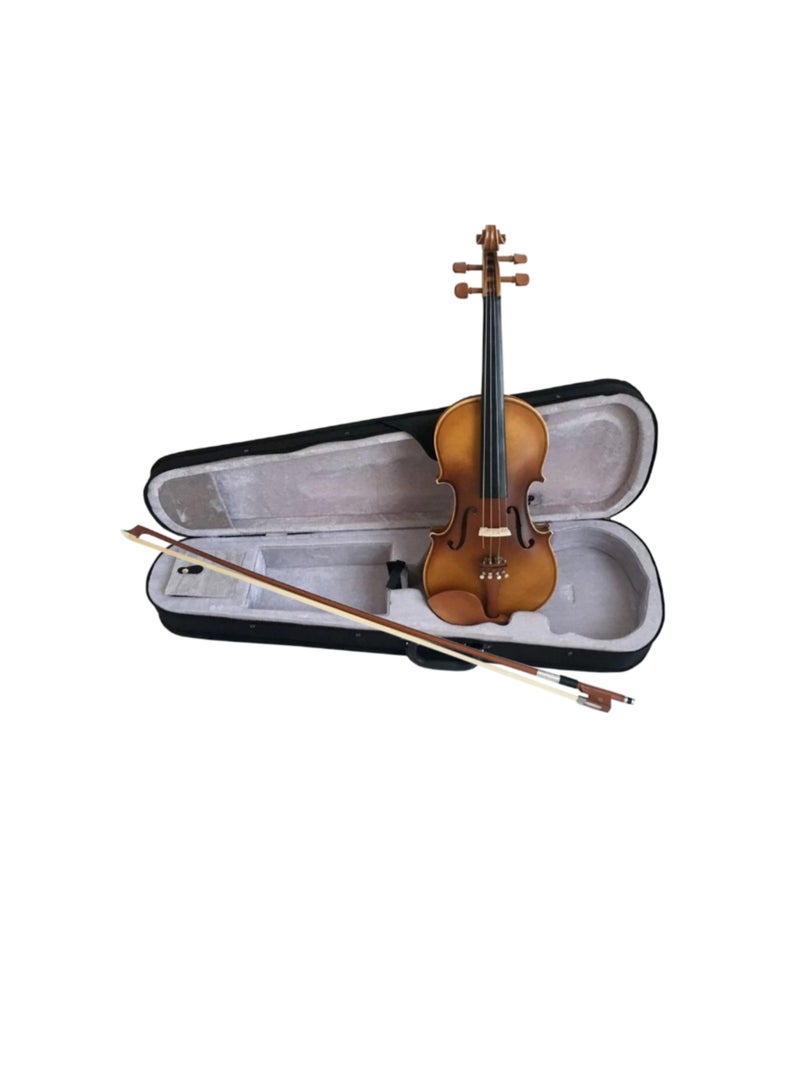 Megarya 4/4 Antique Violin Gold Lacquer Finish With Solid Wood Professional Sound For All Types Of Violinist  - Image 3