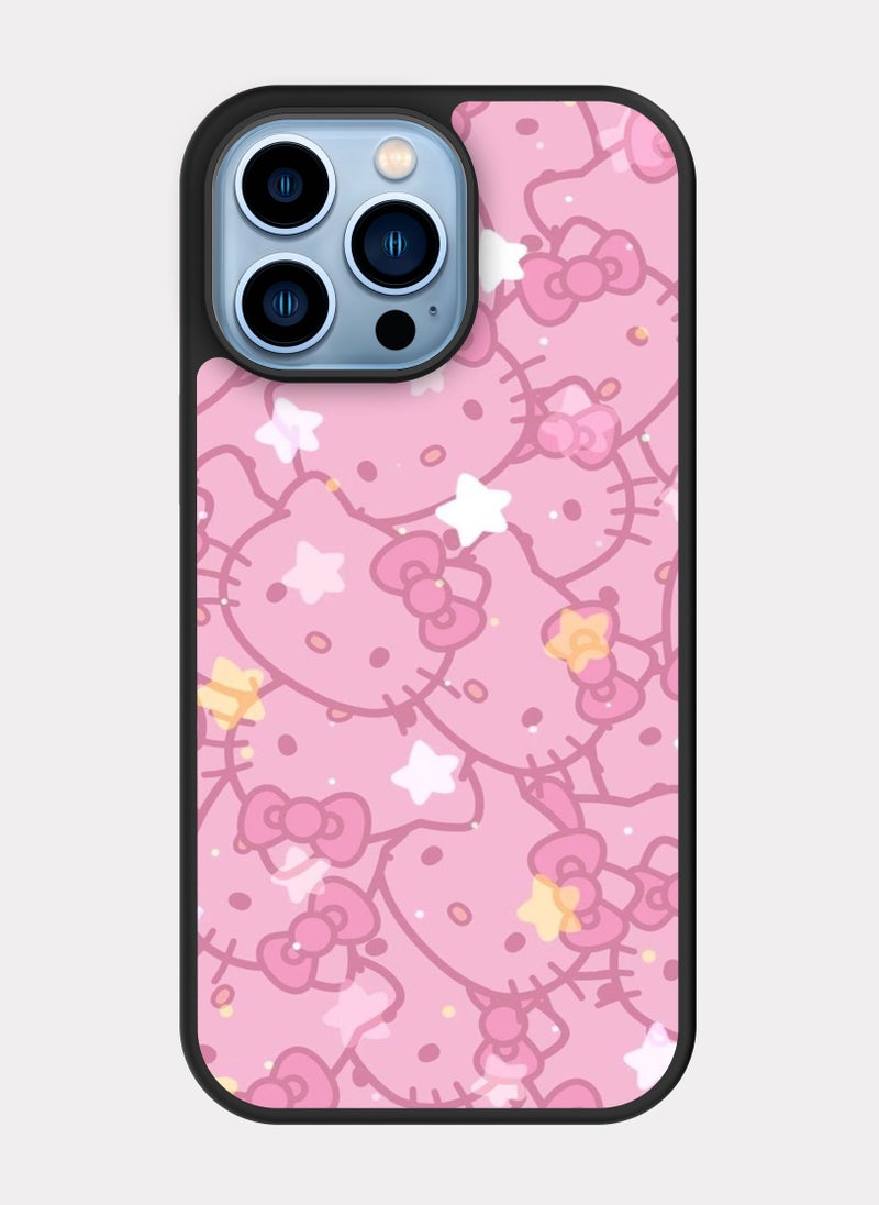 PXLAAT iPhone 13 Pro Max case cover Hello Kitty Rosa - Image 1