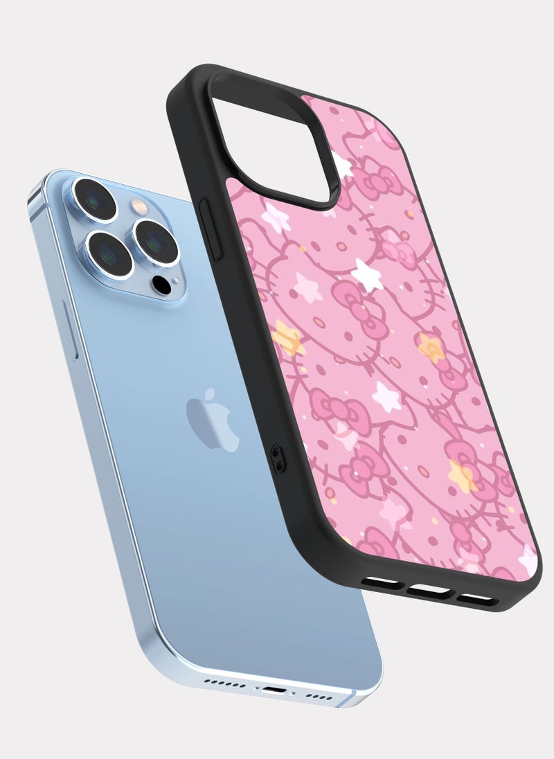 PXLAAT iPhone 13 Pro Max case cover Hello Kitty Rosa - Image 2