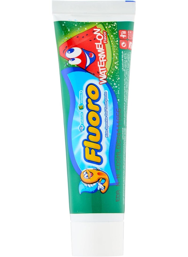 Fluoro Watermelon Flavor Toothpaste 50G - Image 1