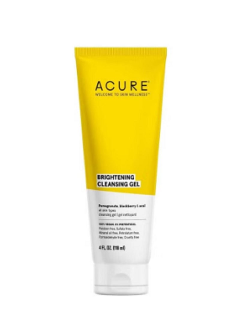 Acure Brightening Cleansing Gel 118ml - Image 1