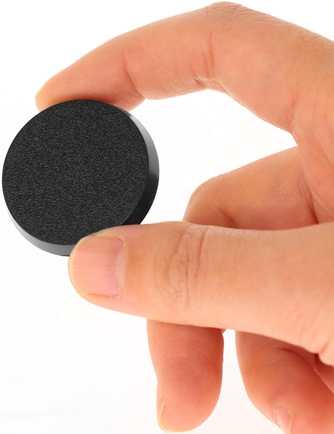 Evemodel MB432 40pcs Round Plastic Model Bases 32mm or 1.3inch for Gaming Miniatures or Wargames Table Games - Image 3