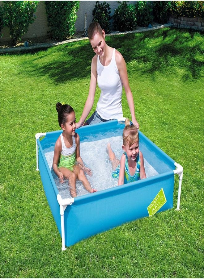 Bestway - بيست واي حوض السباحة ماي فيرست فريم 122X122X30سم -26-56217 - Image 1