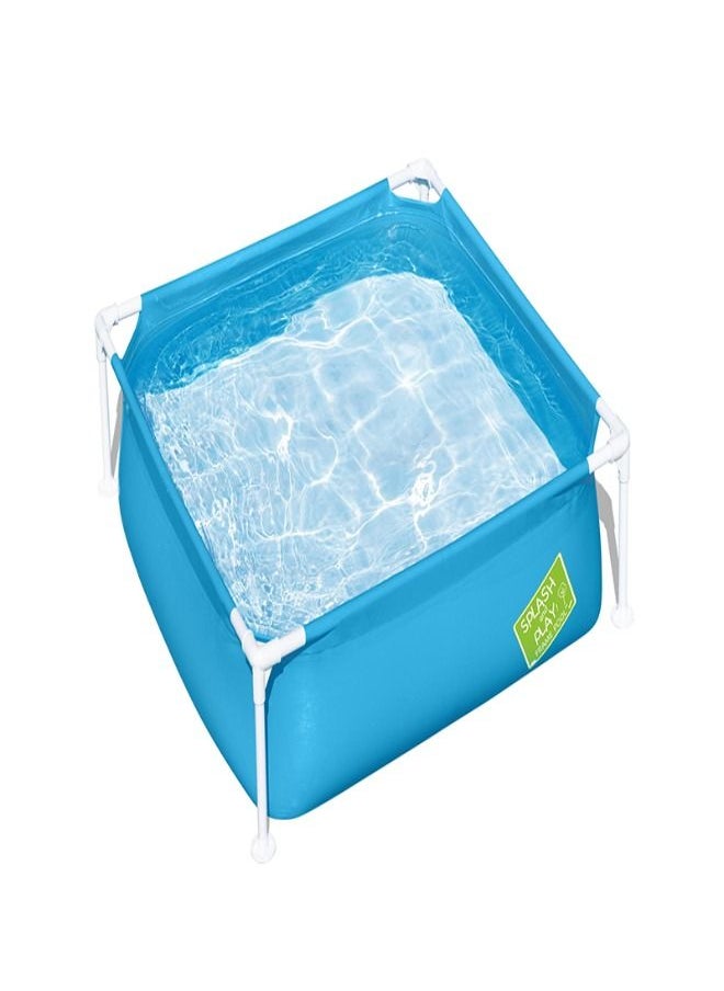 Bestway - بيست واي حوض السباحة ماي فيرست فريم 122X122X30سم -26-56217 - Image 1
