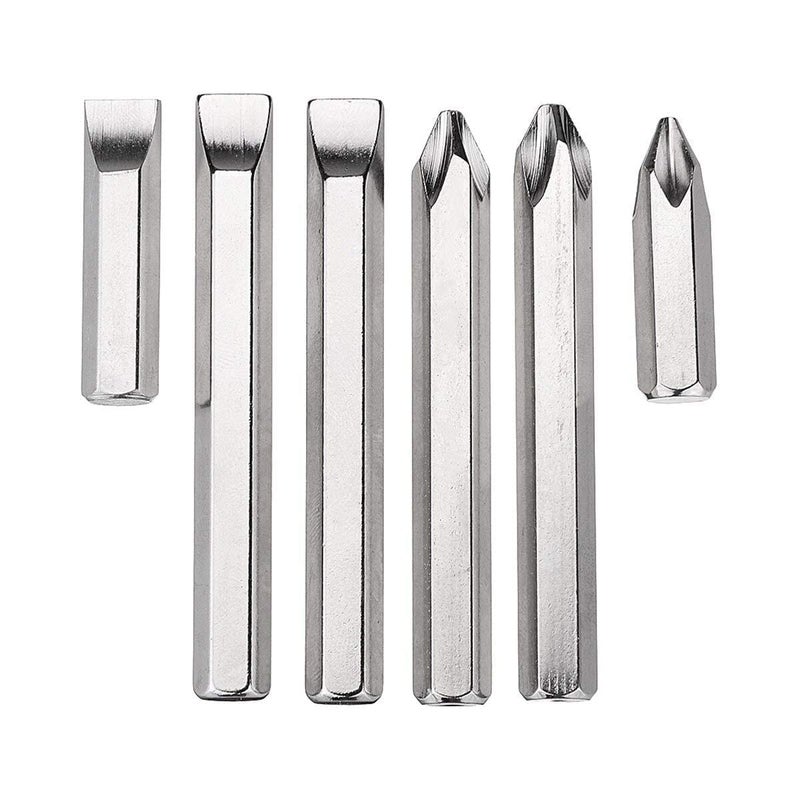 SHB SHB 7Pcs Impact Screwdriver Set MultiPurpose Chrome Vanadium Steel Portable Screw Driver Chisel Bits Professional Tools  - Image 4