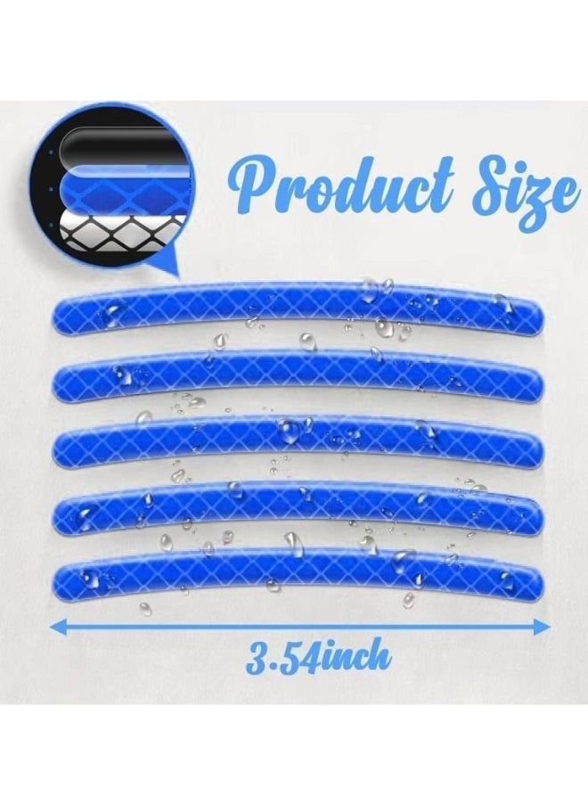 Generic - Reflective Car Wheel Rim Stickers, 20pcs Night Safety Warning Car Stickers, Anti-Scratch Reflective Stickers Car Motorcycle Wheel Safety Decorative Car Decals Universal for Car Vehicle Truck - Image 1