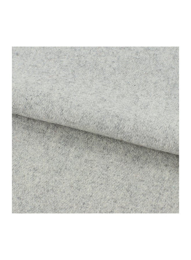 HongRui Autumn And Winter Style 420g Ultra-thin Woolen Fabric, Worsted Woolen 50 Wool Fashion Trench Coat Overcoat Fabric - Image 5