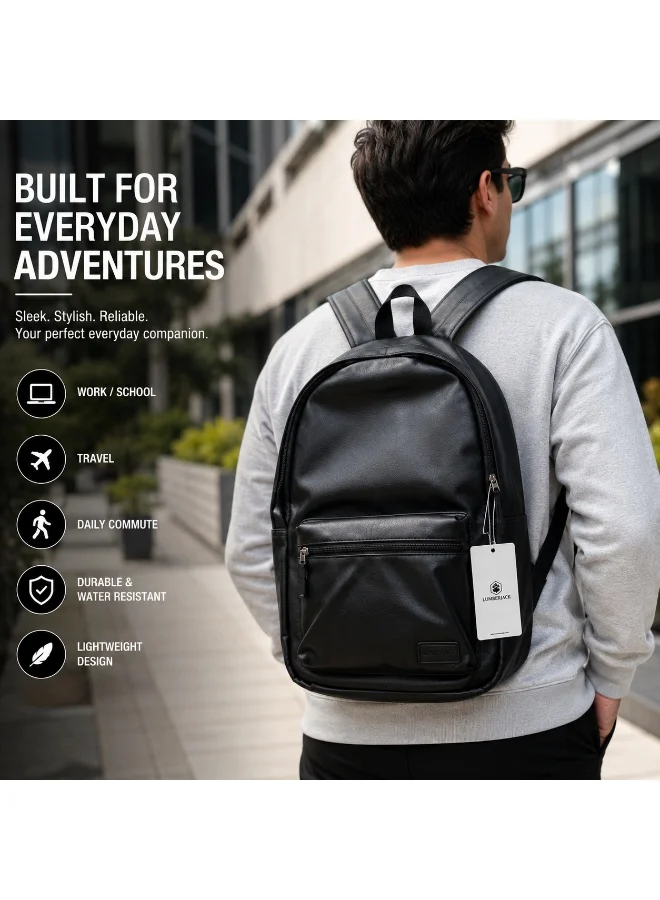 Lumberjack  Lumberjack 16L Premium Backpack for Men & Women, Stylish Everyday Bag with Front Zipper Pocket  | Best Price UAE
