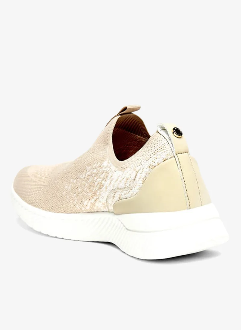 Flora Bella By Shoexpress Women Mesh Textured Slip-On Low Ankle Sneakers