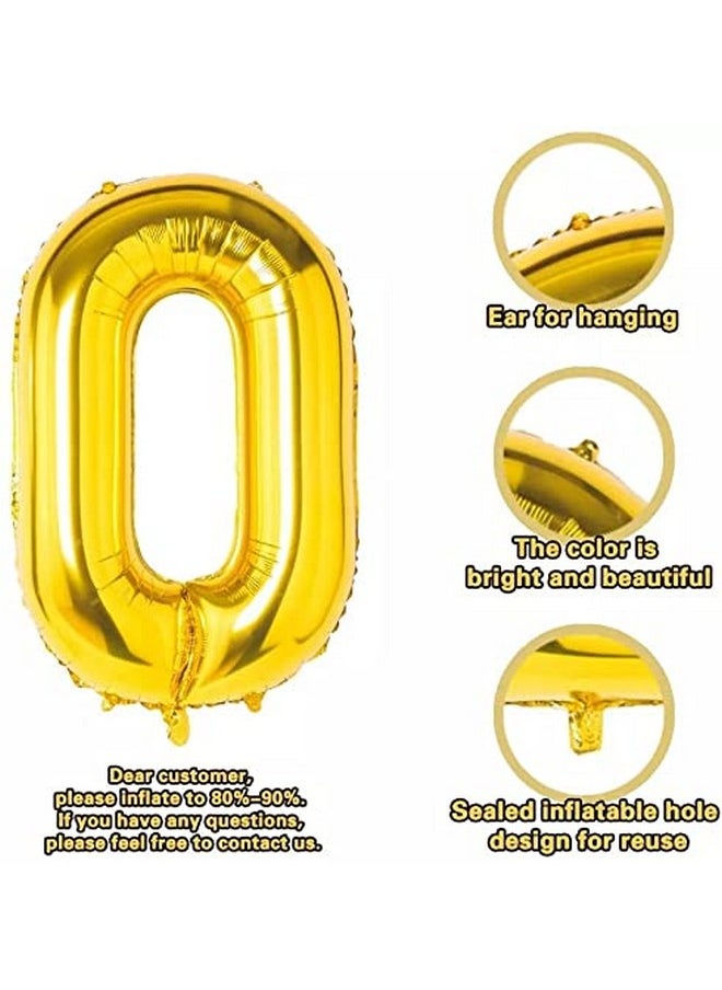 Balloonistics Balloonisctics Gold Balloon Alphabets for Party Decoration Choose Alphabets Numbers Make Your Own Custom Phrase for Party with 16 inch Golden Color Foil Letters & Numbers (Alphabet V)  - Image 5