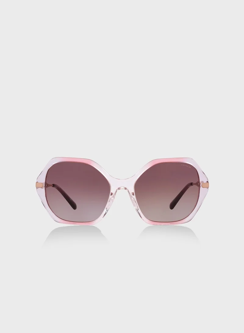 Tory Burch 0Hc8315 Oversized Sunglasses