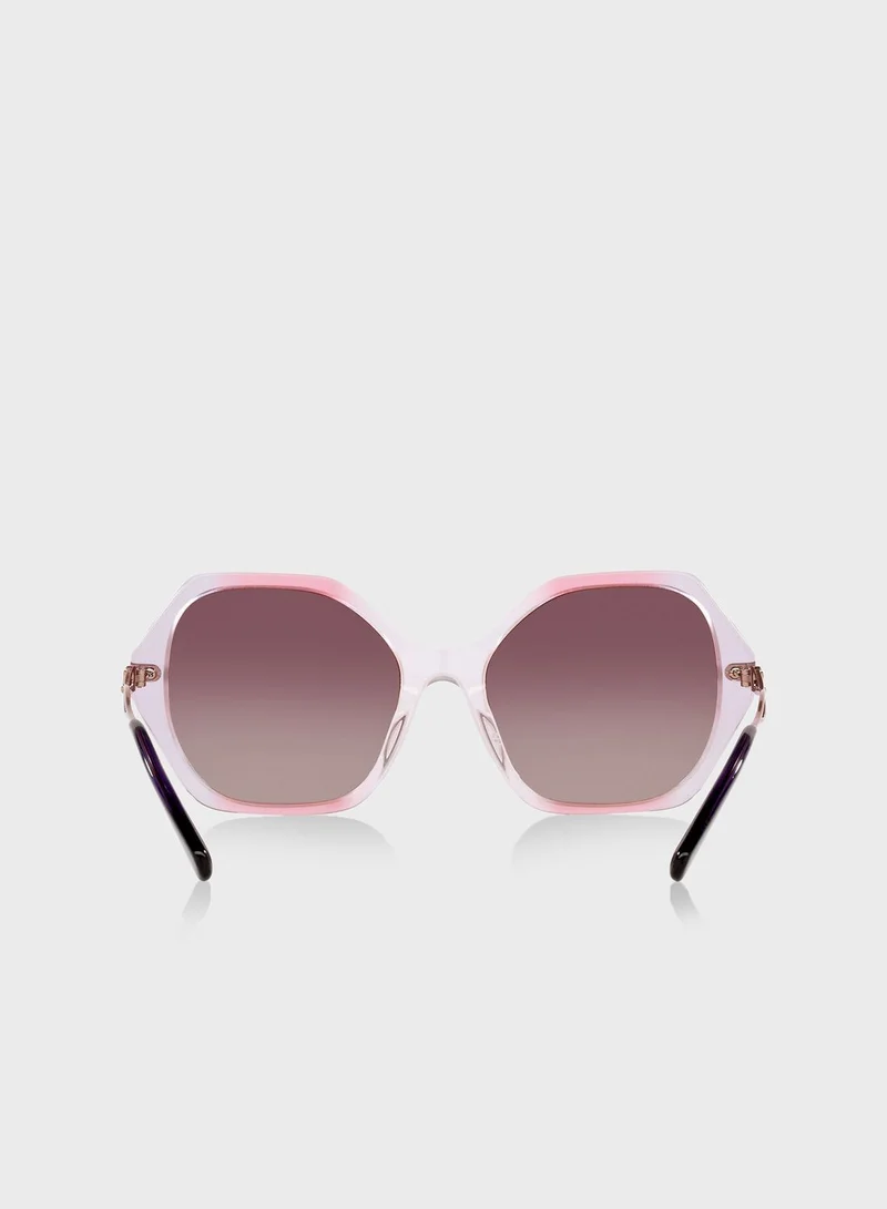 Tory Burch 0Hc8315 Oversized Sunglasses