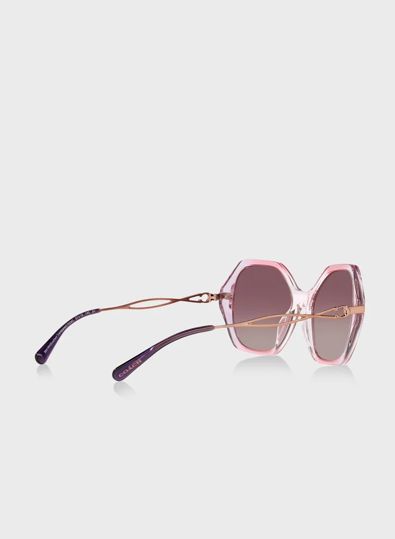 Tory Burch 0Hc8315 Oversized Sunglasses